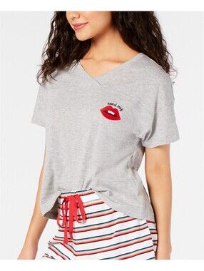 Jenni Womens Graphic Sleep T-Shirt Size L